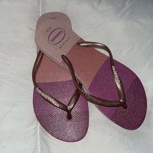 Havaianas Girl's Slim Palette Glow Flip-Flop